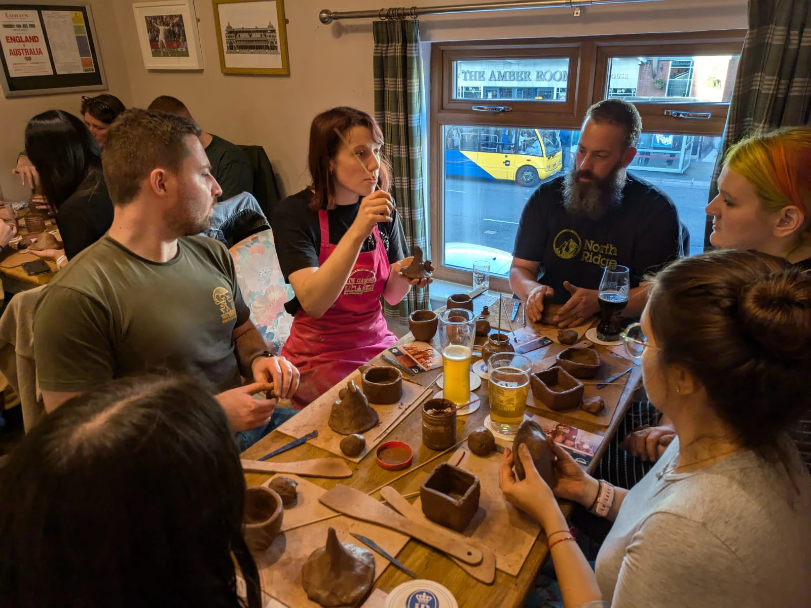 Pottery at the Pub